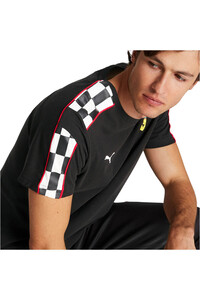Puma camiseta manga corta hombre Puma Ferrari Race MT7 Tee vista trasera Puma camiseta manga corta hombre Puma Ferrari Race MT7 Tee vista trasera