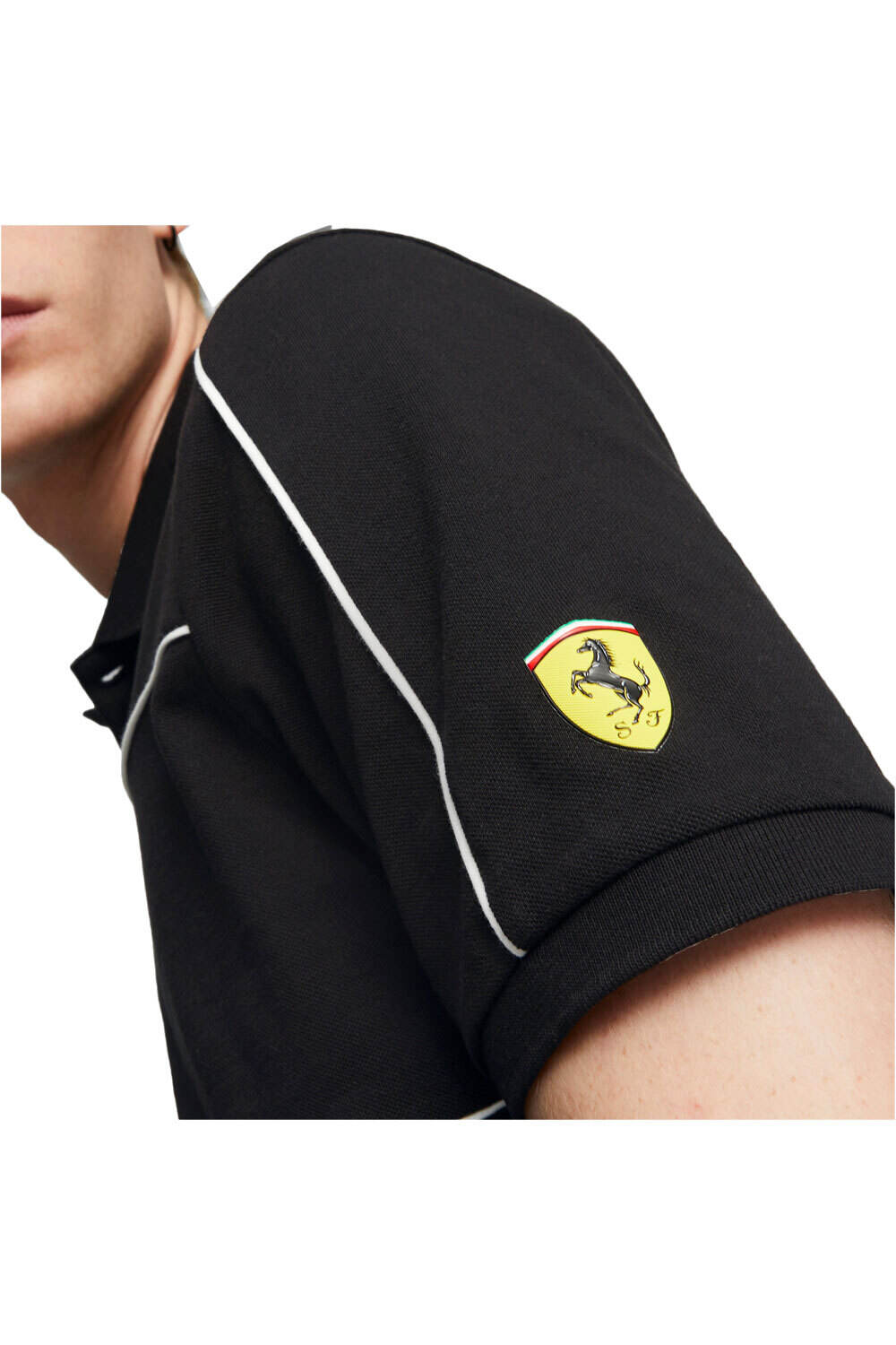 Puma polo manga corta hombre Puma Ferrari Race Polo vista detalle Puma polo manga corta hombre Puma Ferrari Race Polo vista detalle