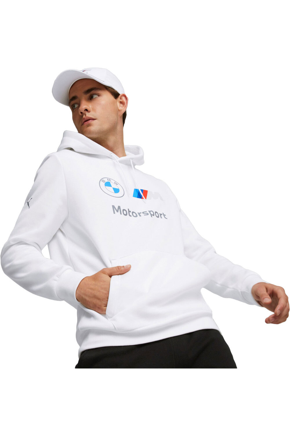 Puma sudadera hombre Puma BMW MMS ESS FLEECE H vista frontal Puma sudadera hombre Puma BMW MMS ESS FLEECE H vista frontal