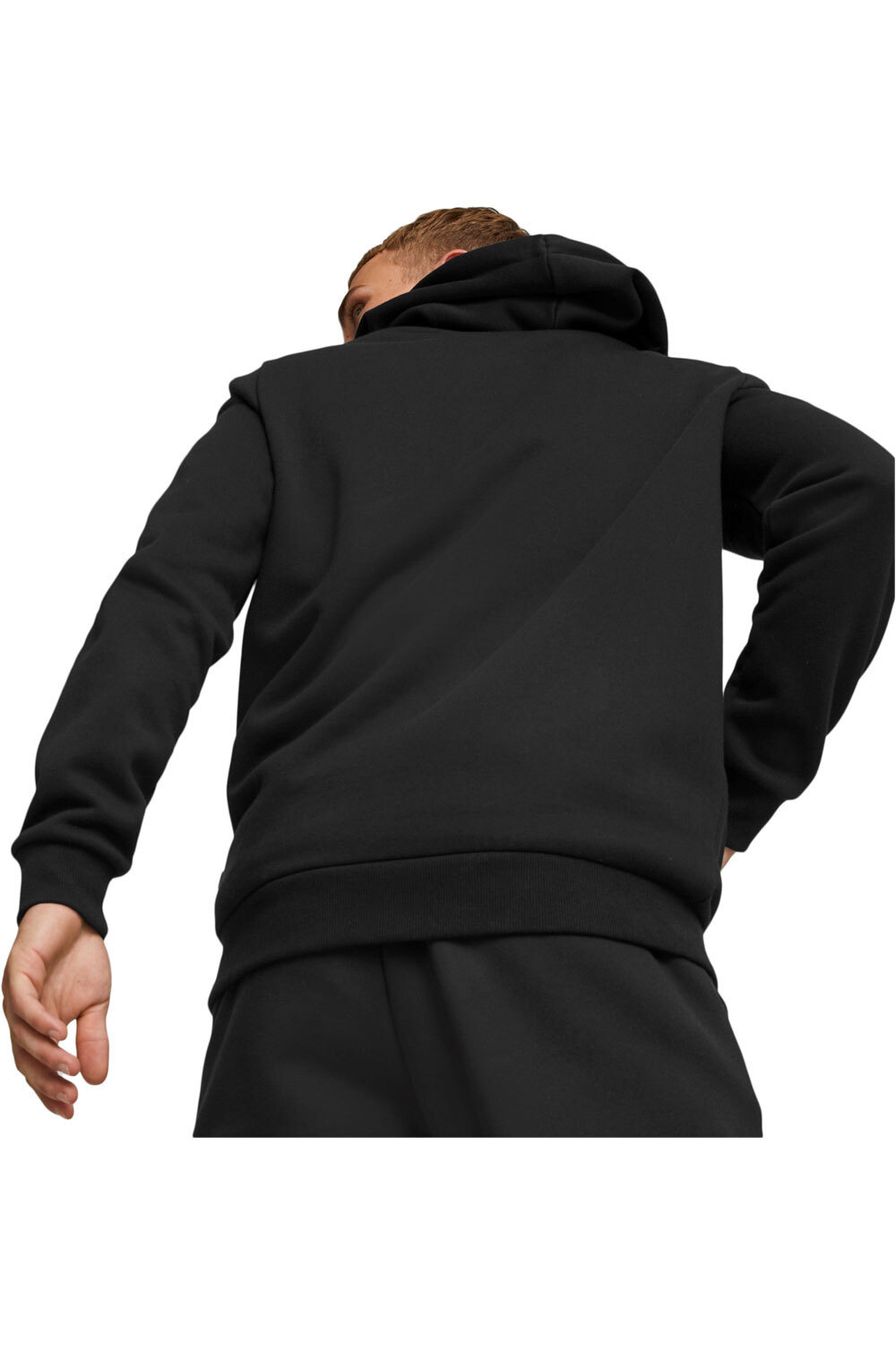 Puma sudadera hombre Puma ESS+ 2 Col FZ Hoodie vista trasera Puma sudadera hombre Puma ESS+ 2 Col FZ Hoodie vista trasera