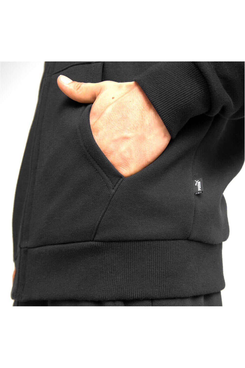 Puma sudadera hombre Puma ESS+ 2 Col FZ Hoodie vista detalle Puma sudadera hombre Puma ESS+ 2 Col FZ Hoodie vista detalle