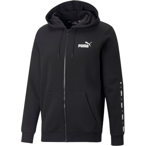 PUMA ESS+ TAPE FULL-ZIP H negro