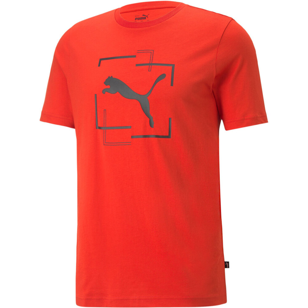 Puma camiseta manga corta hombre Puma Cat Graphic Tee vista detalle Puma camiseta manga corta hombre Puma Cat Graphic Tee vista detalle