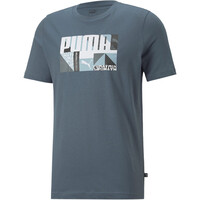 Puma camiseta manga corta hombre Puma Monogram Graphic Tee vista detalle Puma camiseta manga corta hombre Puma Monogram Graphic Tee vista detalle