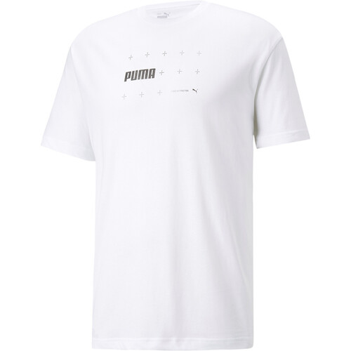 PUMA FOIL GRAPHIC TEE blanco