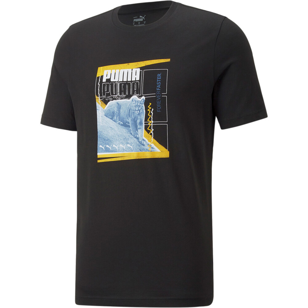 Puma camiseta manga corta hombre Puma PUMA Art Graphic Tee vista detalle Puma camiseta manga corta hombre Puma PUMA Art Graphic Tee vista detalle