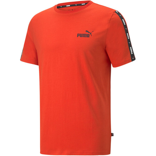 PUMA ESS+ TAPE TEE rojo