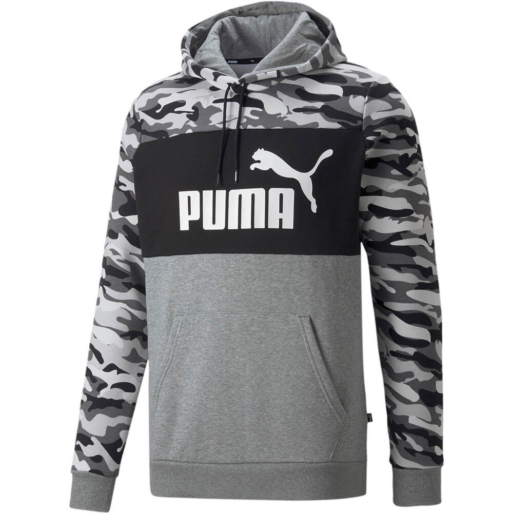 Puma sudadera hombre Puma ESS+ Camo Hoodie FL vista detalle Puma sudadera hombre Puma ESS+ Camo Hoodie FL vista detalle