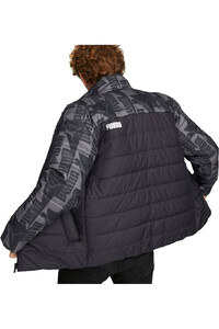 Puma sudadera hombre Puma ESS+ Padded AOP Jack vista trasera Puma sudadera hombre Puma ESS+ Padded AOP Jack vista trasera