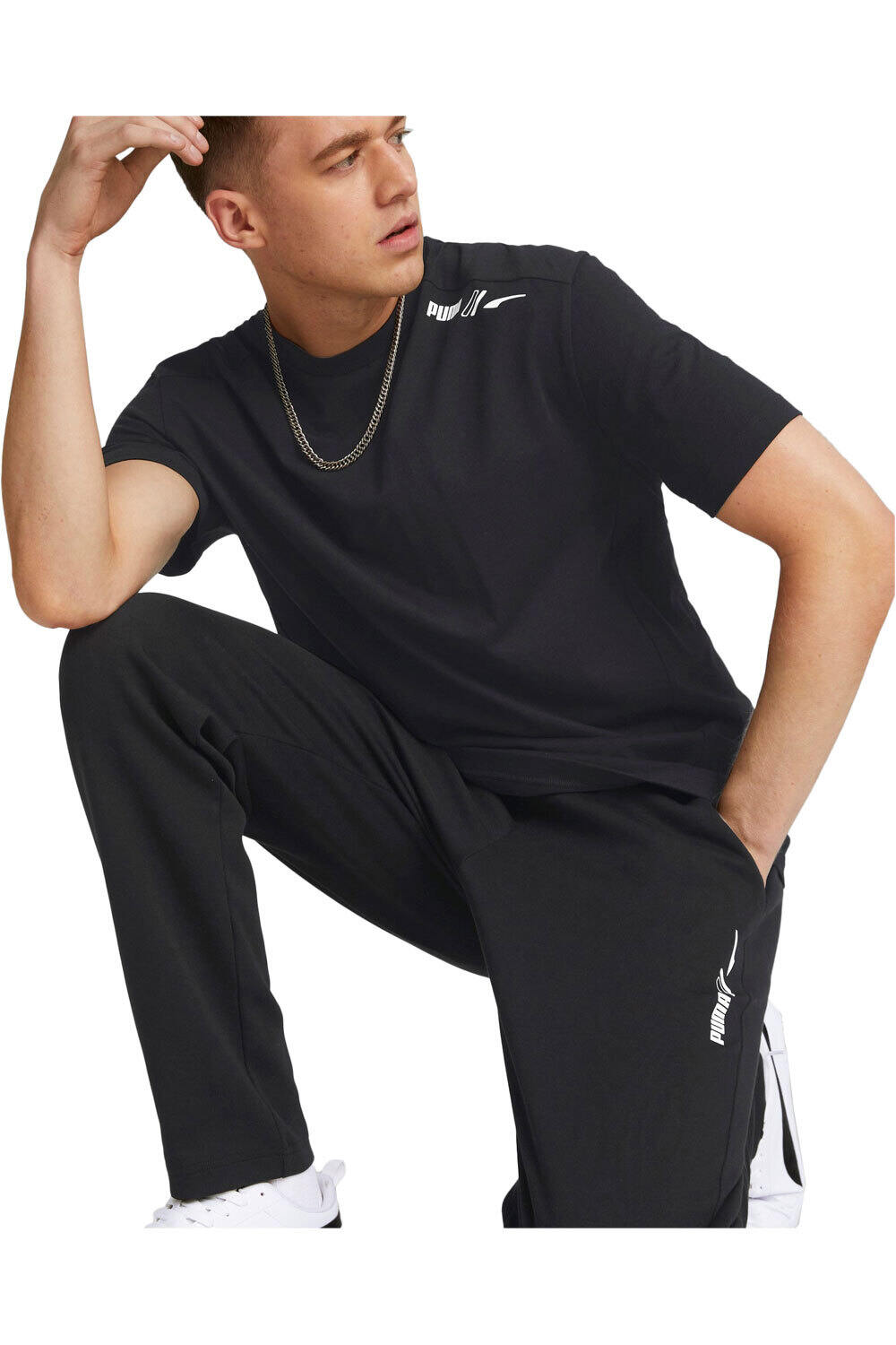 Puma camiseta manga corta hombre Puma RAD/CAL Tee vista frontal Puma camiseta manga corta hombre Puma RAD/CAL Tee vista frontal