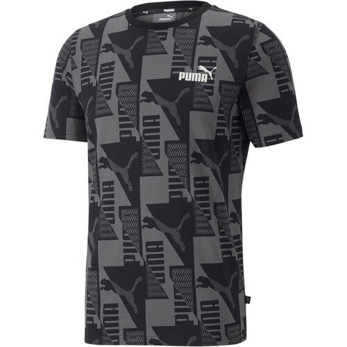PUMA PUMA POWER AOP TEE negro