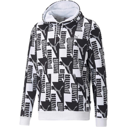 PUMA PUMA POWER AOP HOODI blanco