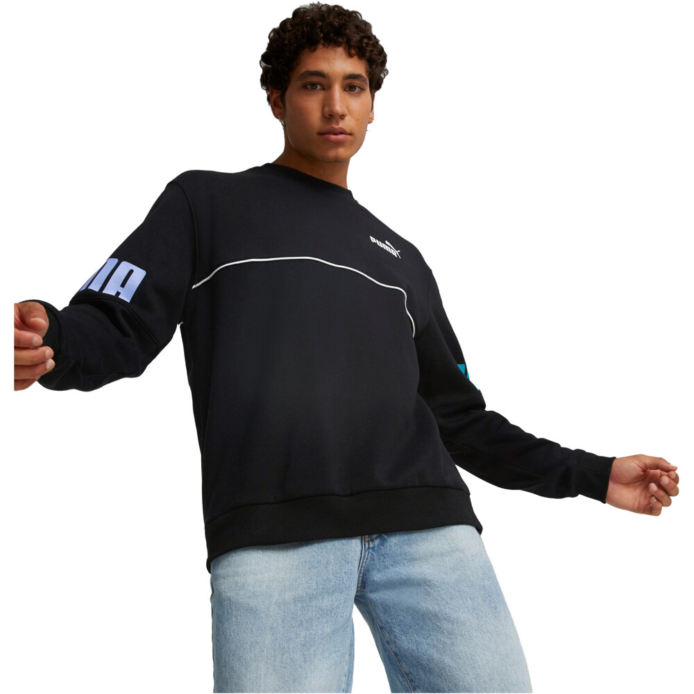 Puma sudadera hombre Puma Puma Power Colorbloc vista detalle Puma sudadera hombre Puma Puma Power Colorbloc vista detalle