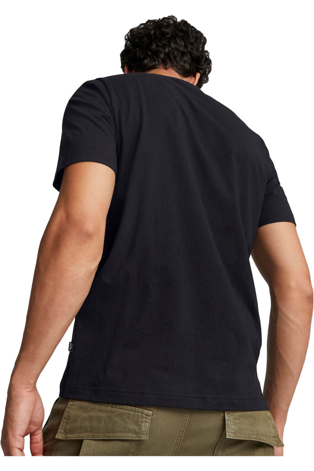 Puma camiseta manga corta hombre Puma ESS+ Big Logo Tee vista trasera Puma camiseta manga corta hombre Puma ESS+ Big Logo Tee vista trasera