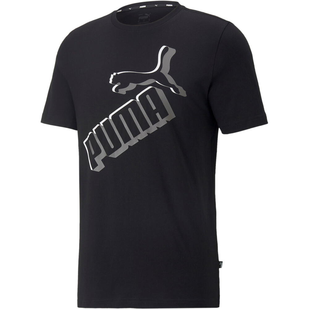 Puma camiseta manga corta hombre Puma ESS+ Big Logo Tee vista detalle Puma camiseta manga corta hombre Puma ESS+ Big Logo Tee vista detalle