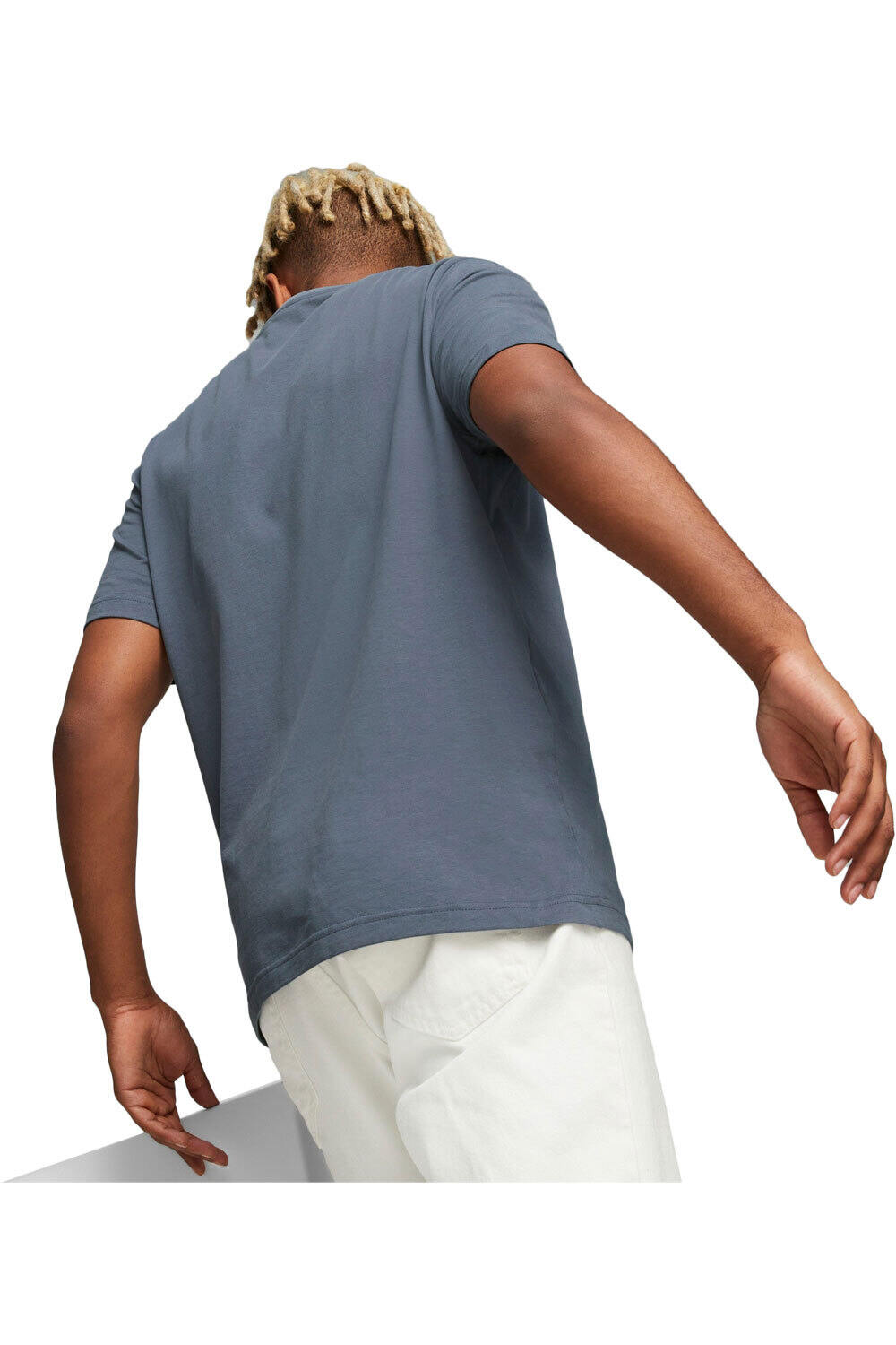 Puma camiseta manga corta hombre Puma ESS ELEVATED Tee vista trasera Puma camiseta manga corta hombre Puma ESS ELEVATED Tee vista trasera