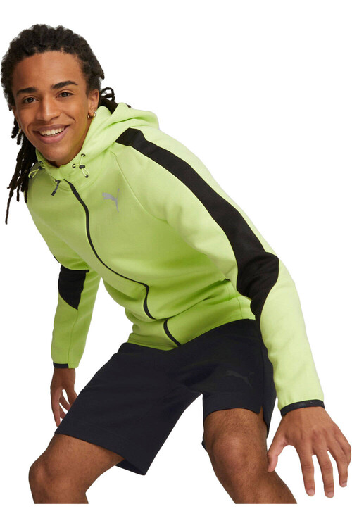 PUMA EVOSTRIPE FULL-ZIP H verde
