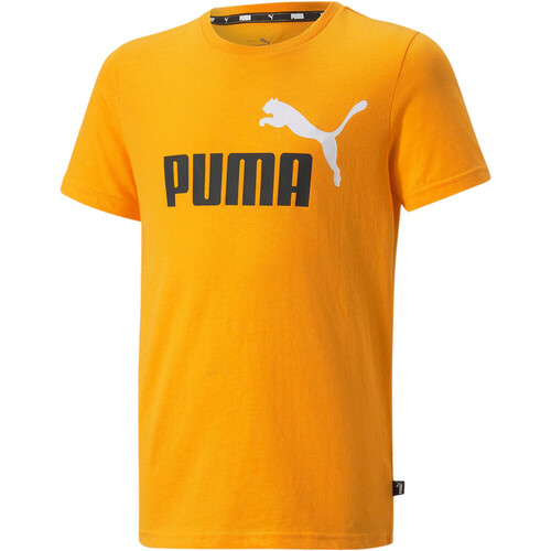 PUMA ESS+ 2 COL LOGO TEE naranja