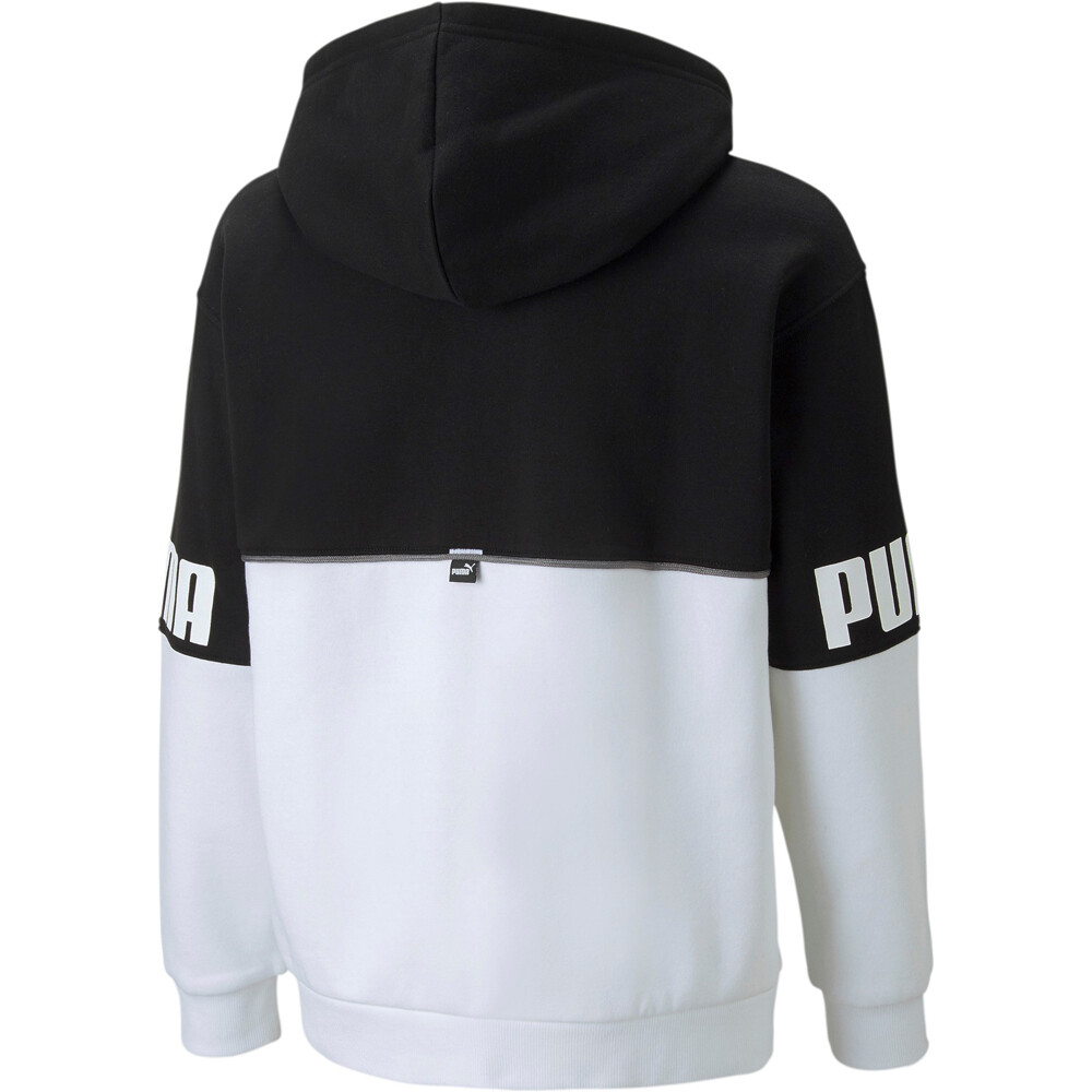 Puma sudadera niño Puma Puma Power Colorbloc vista trasera Puma sudadera niño Puma Puma Power Colorbloc vista trasera