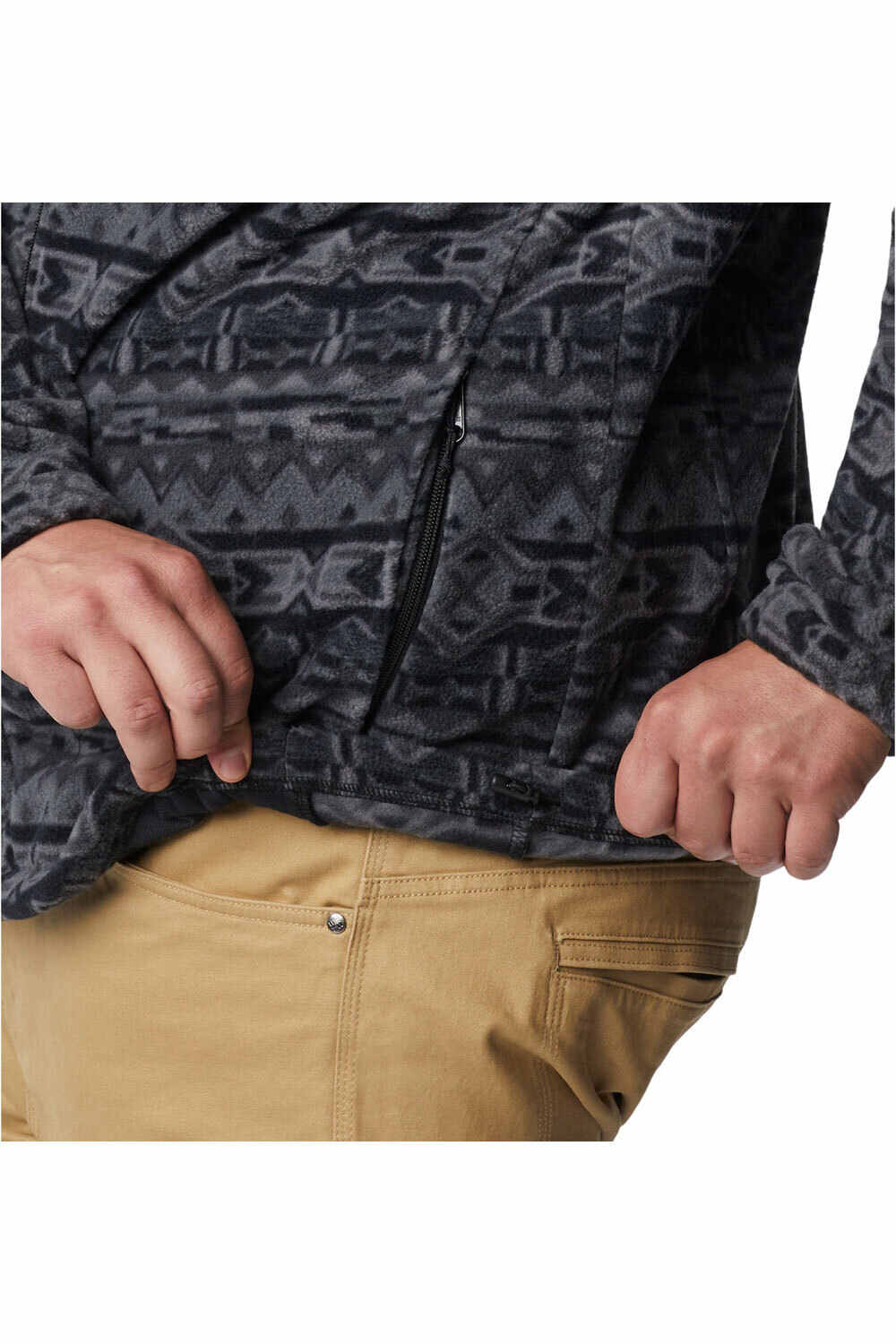 Columbia forro polar hombre Columbia Steens Mountain Printed Jacket vista detalle Columbia forro polar hombre Columbia Steens Mountain Printed Jacket vista detalle