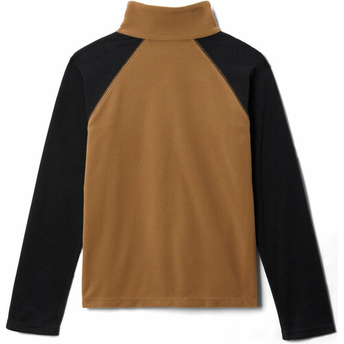 COLUMBIA GLACIAL HALF ZIP marron