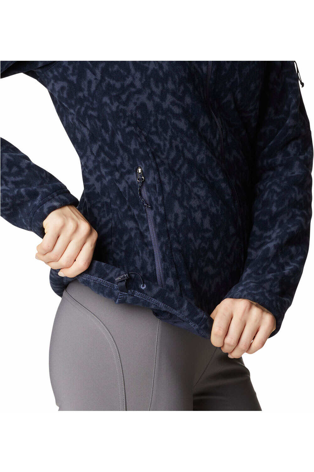 Columbia forro polar mujer Columbia Fast Trek Printed Jkt vista trasera Columbia forro polar mujer Columbia Fast Trek Printed Jkt vista trasera