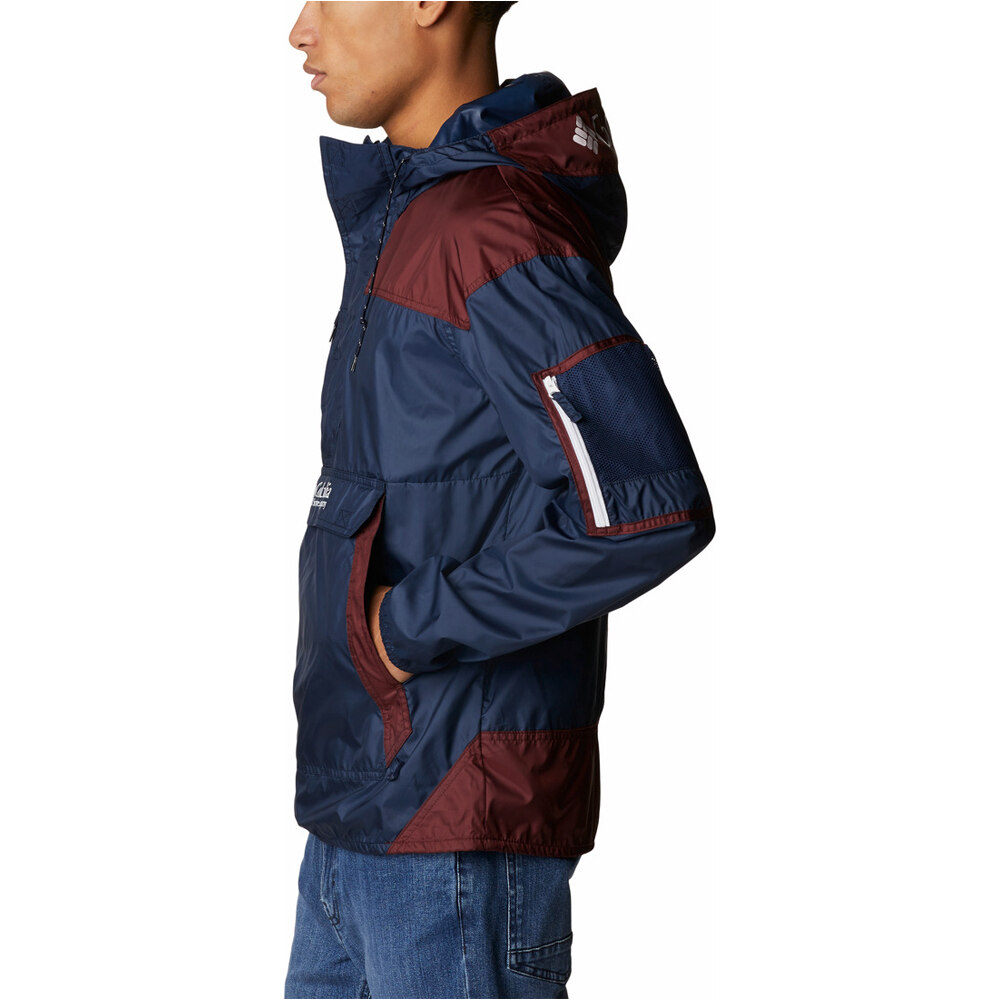 Columbia chaqueta softshell hombre Columbia Challenger Windbreaker vista detalle Columbia chaqueta softshell hombre Columbia Challenger Windbreaker vista detalle