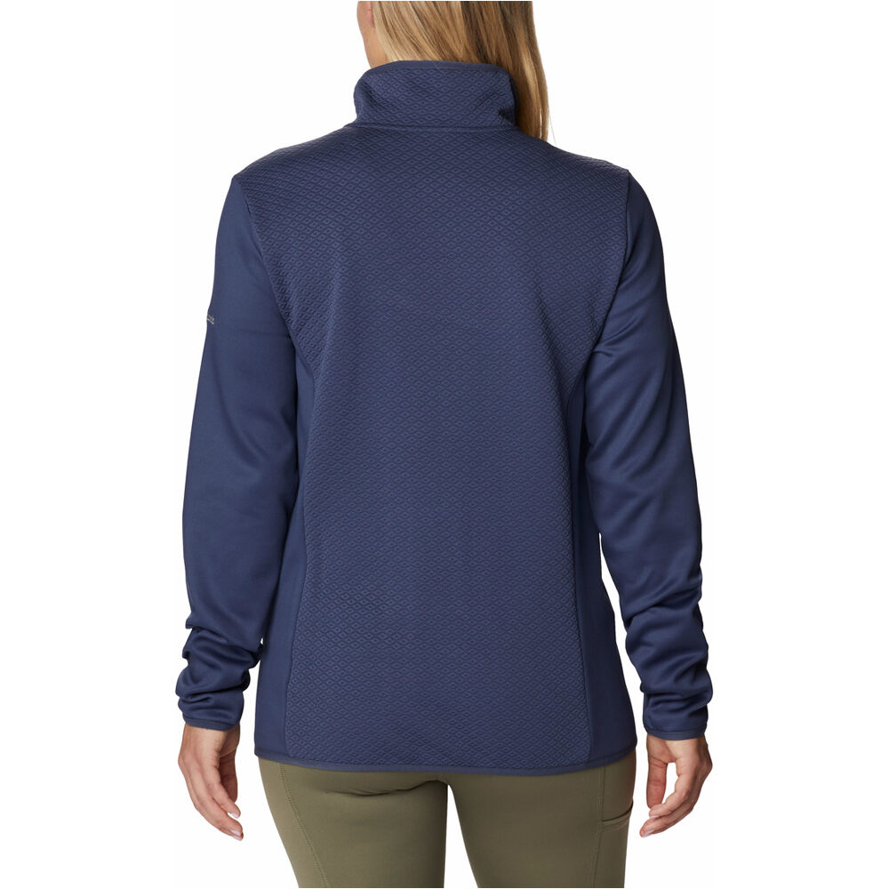 Columbia forro polar mujer Columbia Roffe Ridge Full Zip Fleece vista trasera Columbia forro polar mujer Columbia Roffe Ridge Full Zip Fleece vista trasera