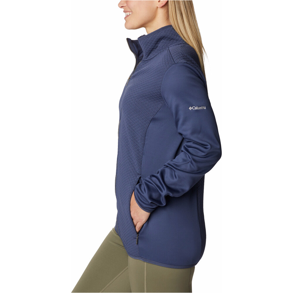 Columbia forro polar mujer Columbia Roffe Ridge Full Zip Fleece vista detalle Columbia forro polar mujer Columbia Roffe Ridge Full Zip Fleece vista detalle