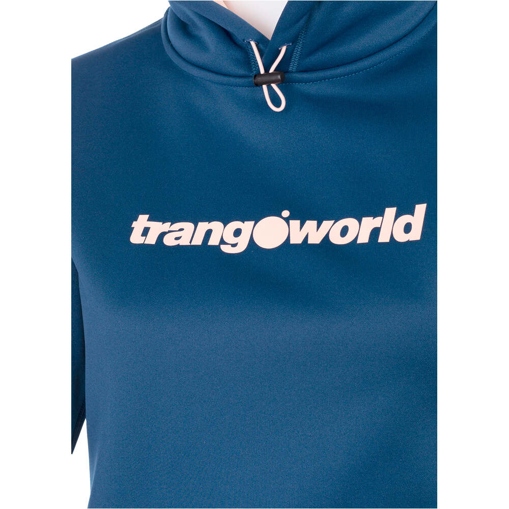 Trango Sudaderas Montaña Mujer Trango SUDADERA POPPI vista trasera Trango Sudaderas Montaña Mujer Trango SUDADERA POPPI vista trasera