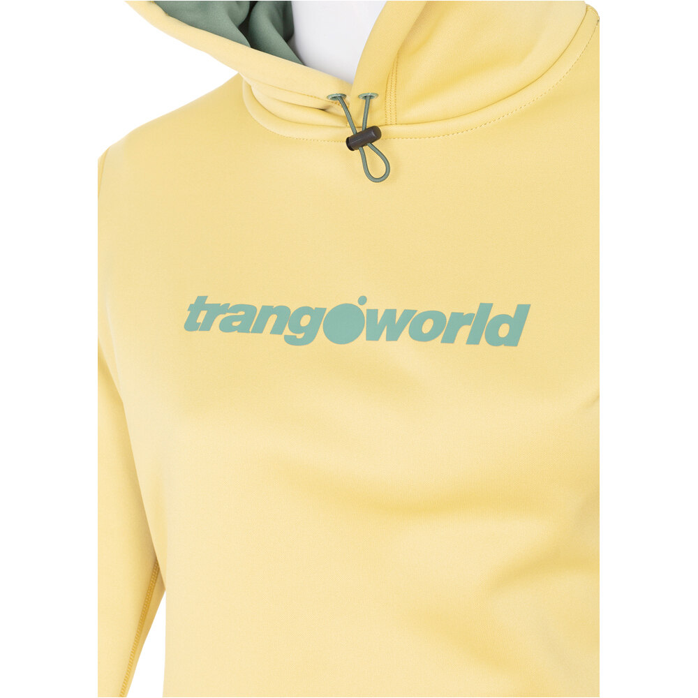 Trango Sudaderas Montaña Mujer Trango SUDADERA POPPI vista trasera Trango Sudaderas Montaña Mujer Trango SUDADERA POPPI vista trasera