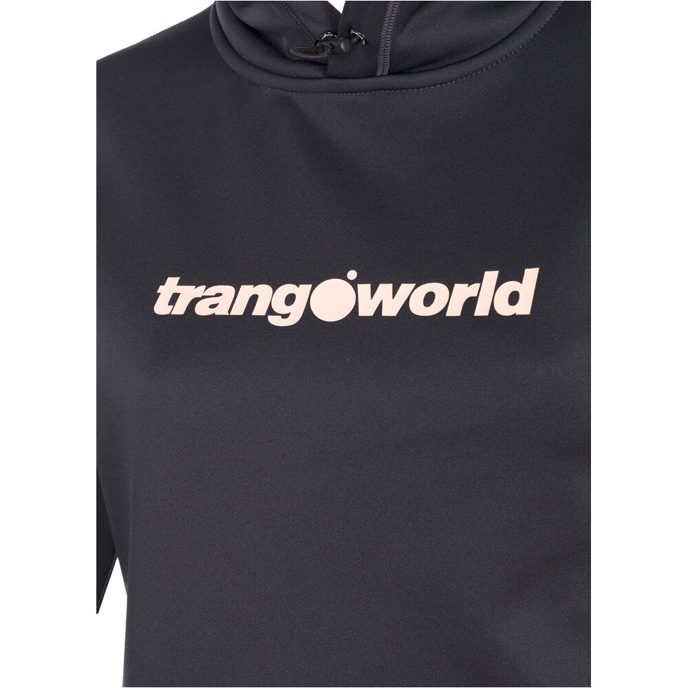 Trango Sudaderas Montaña Mujer Trango SUDADERA POPPI vista trasera Trango Sudaderas Montaña Mujer Trango SUDADERA POPPI vista trasera