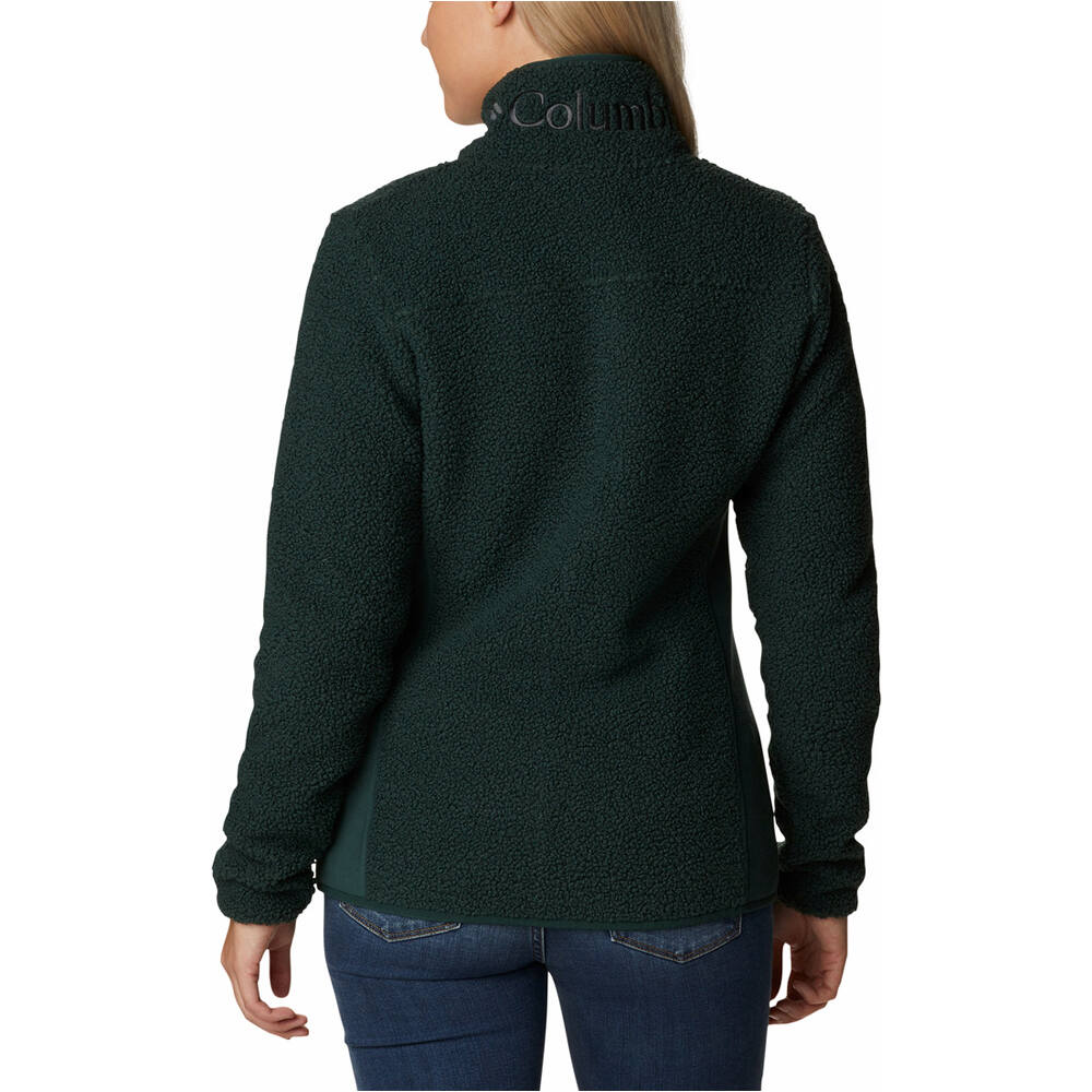 Columbia forro polar mujer Columbia Panorama Full Zip vista trasera Columbia forro polar mujer Columbia Panorama Full Zip vista trasera