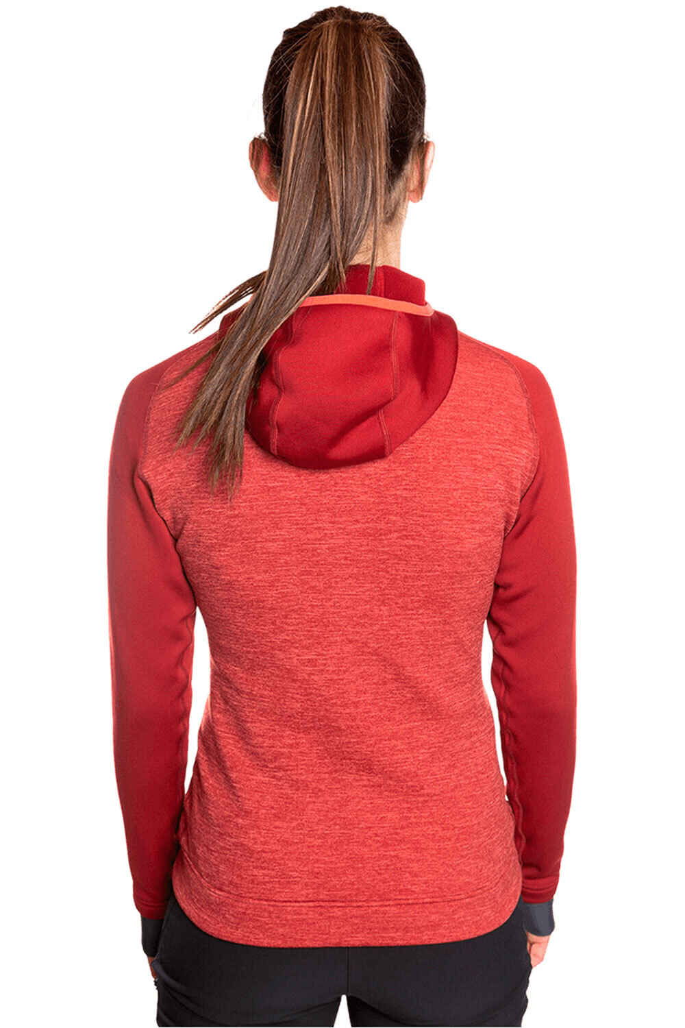 Trango forro polar mujer Trango CHAQUETA ASIEGO VD vista trasera Trango forro polar mujer Trango CHAQUETA ASIEGO VD vista trasera
