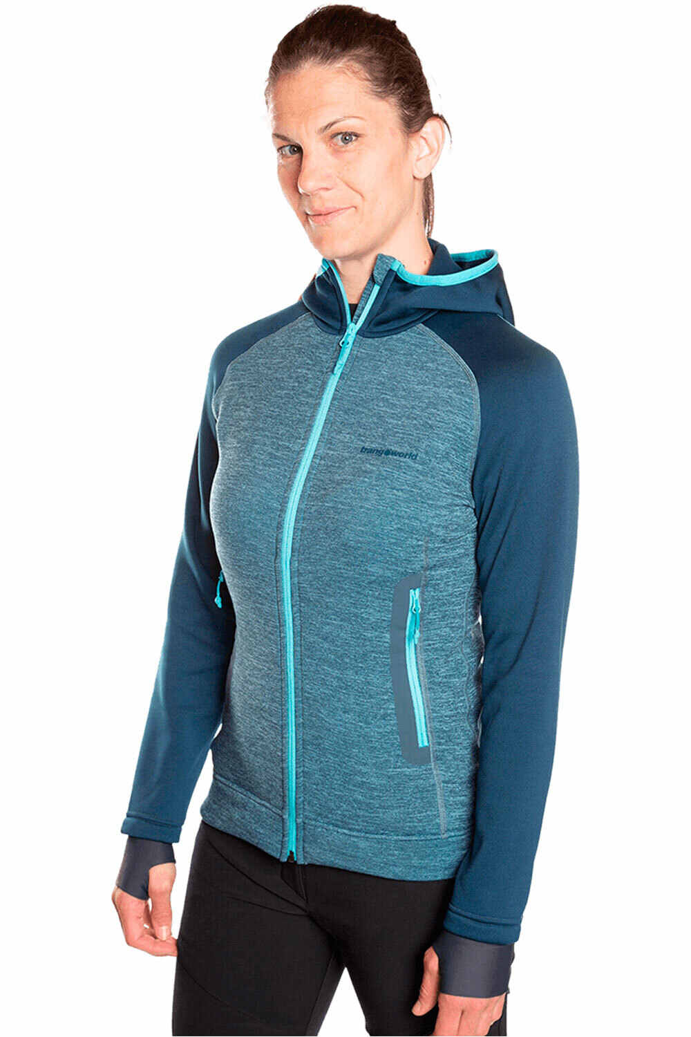 Trango forro polar mujer Trango CHAQUETA ASIEGO VD vista frontal Trango forro polar mujer Trango CHAQUETA ASIEGO VD vista frontal