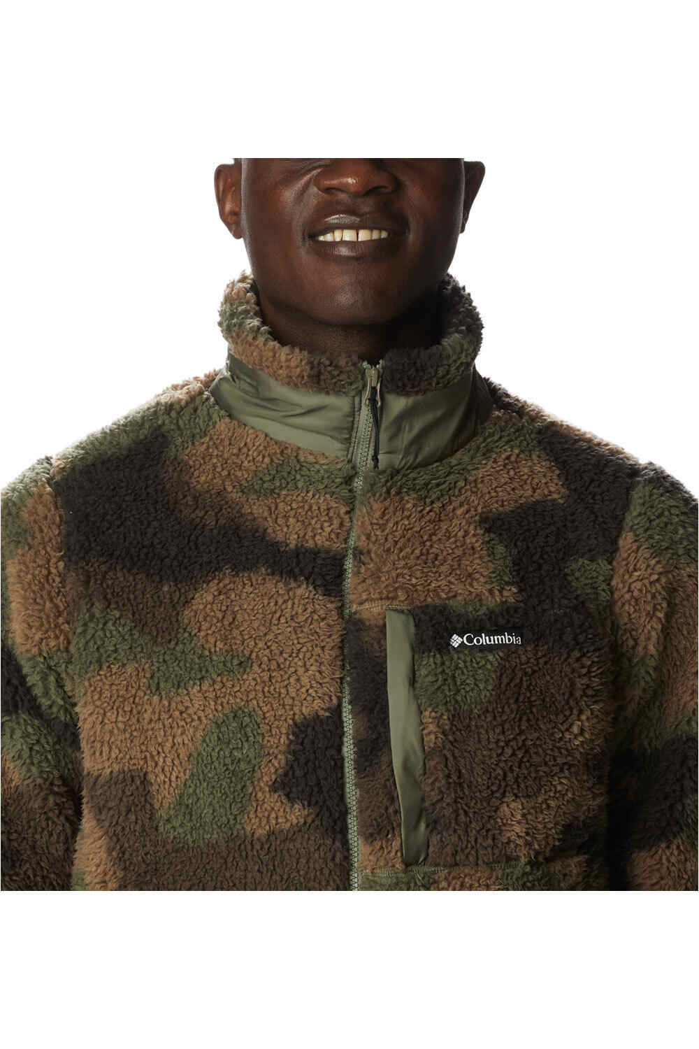 Columbia forro polar hombre Columbia Winter Pass Print Fleece Full Zip vista trasera Columbia forro polar hombre Columbia Winter Pass Print Fleece Full Zip vista trasera