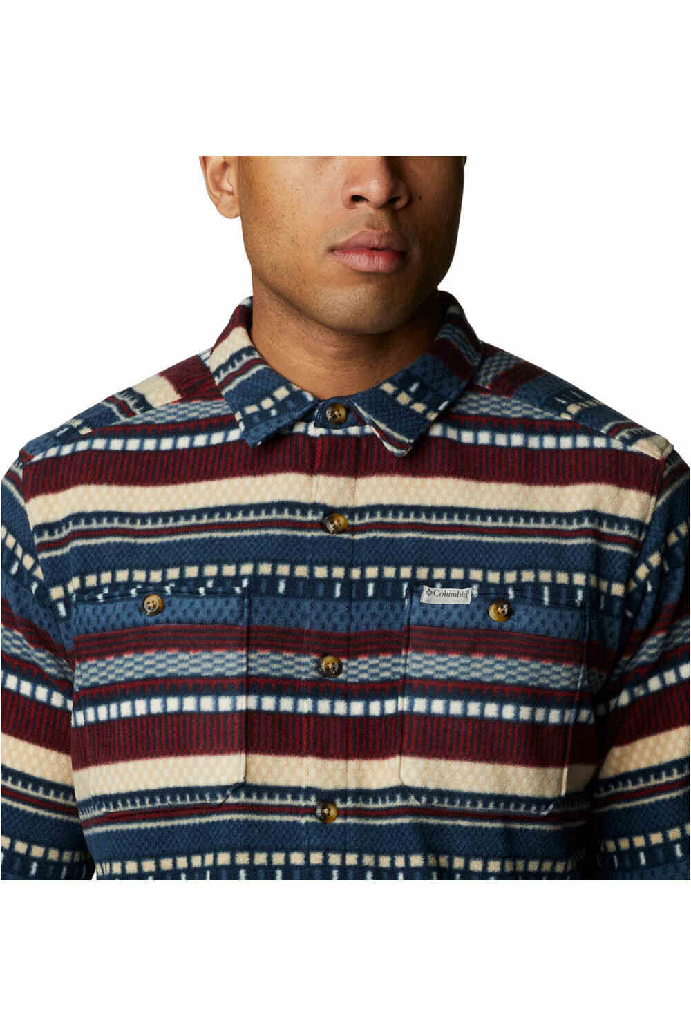 Columbia camisa montaña manga larga hombre Columbia Flare Gun Fleece Over Shirt 03 Columbia camisa montaña manga larga hombre Columbia Flare Gun Fleece Over Shirt 03