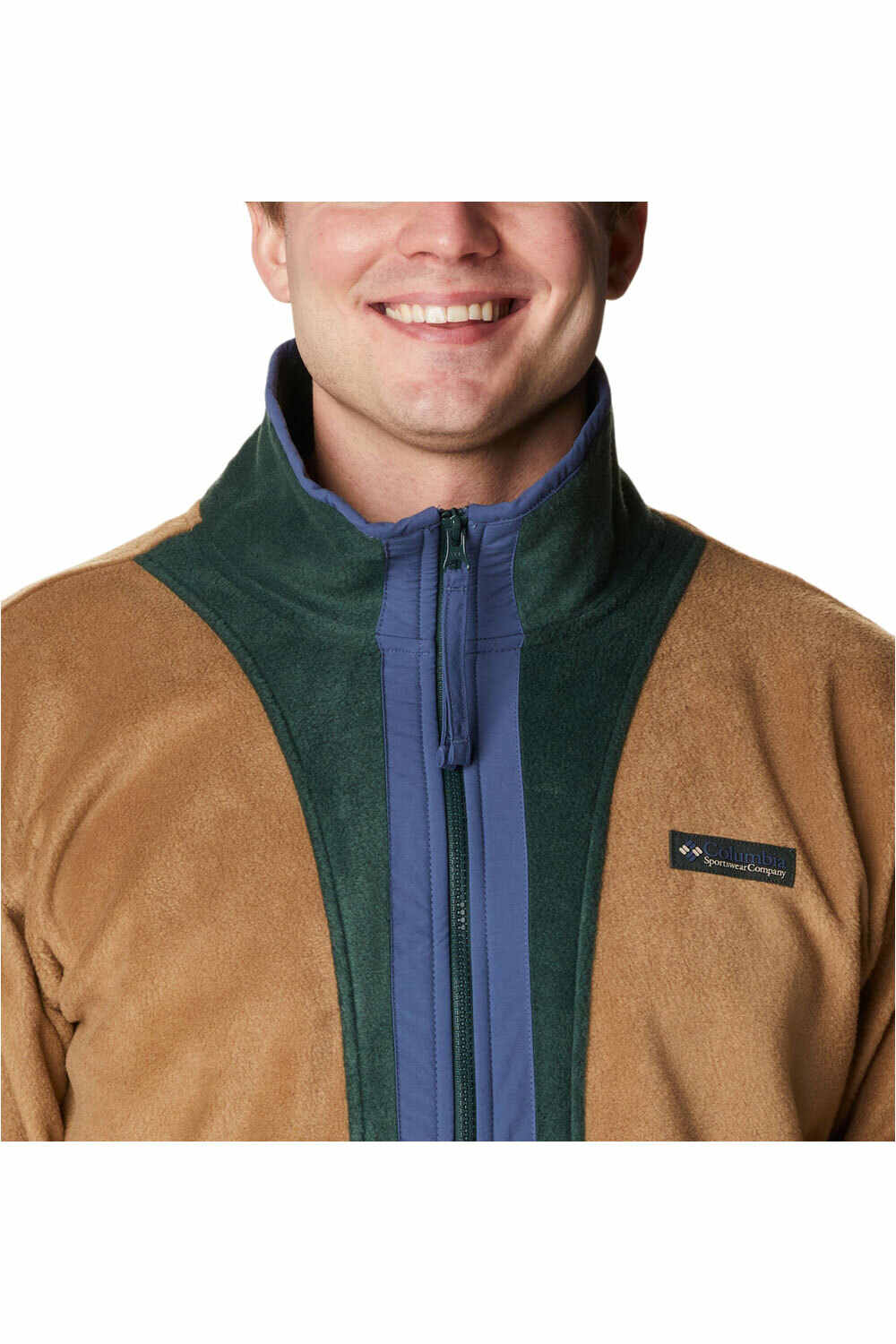 Columbia forro polar hombre Columbia Back Bowl Full Zip Fleece vista trasera Columbia forro polar hombre Columbia Back Bowl Full Zip Fleece vista trasera