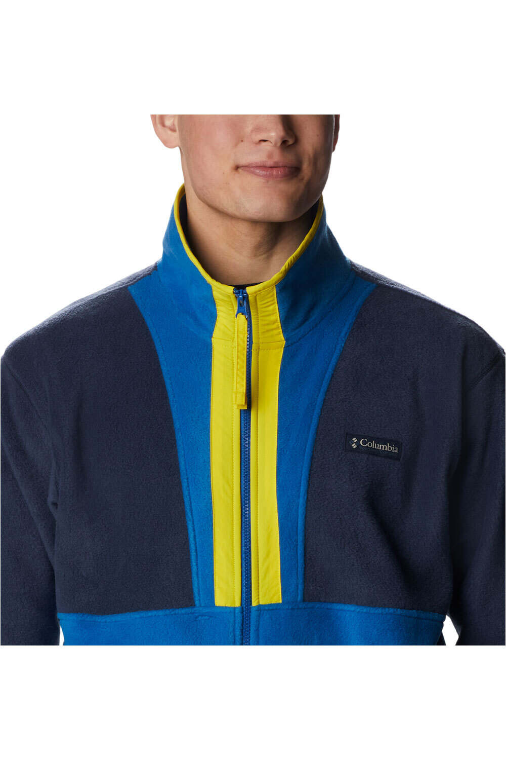 Columbia forro polar hombre Columbia Back Bowl Full Zip Fleece vista trasera Columbia forro polar hombre Columbia Back Bowl Full Zip Fleece vista trasera