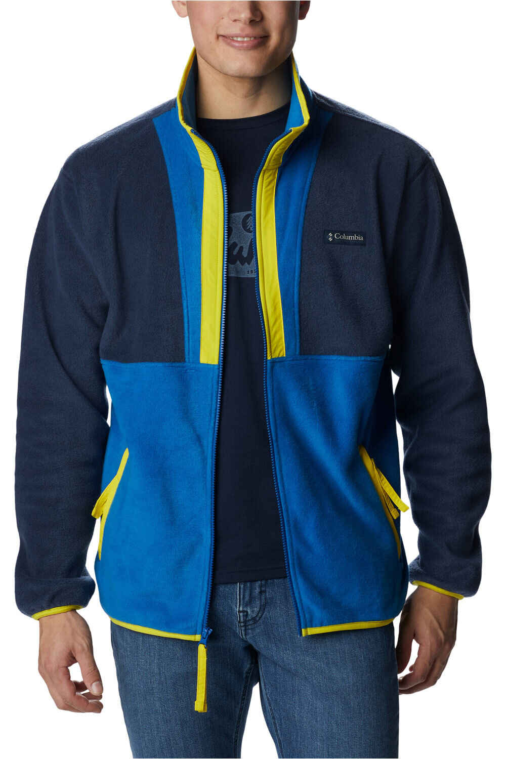 Columbia forro polar hombre Columbia Back Bowl Full Zip Fleece 03 Columbia forro polar hombre Columbia Back Bowl Full Zip Fleece 03