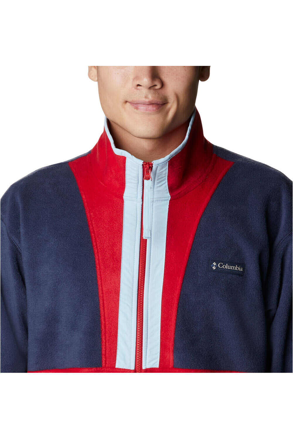 Columbia forro polar hombre Columbia Back Bowl Full Zip Fleece vista trasera Columbia forro polar hombre Columbia Back Bowl Full Zip Fleece vista trasera
