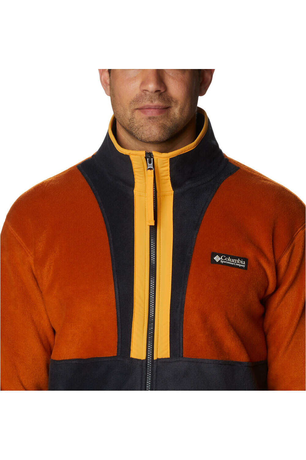 Columbia forro polar hombre Columbia Back Bowl Full Zip Fleece vista trasera Columbia forro polar hombre Columbia Back Bowl Full Zip Fleece vista trasera