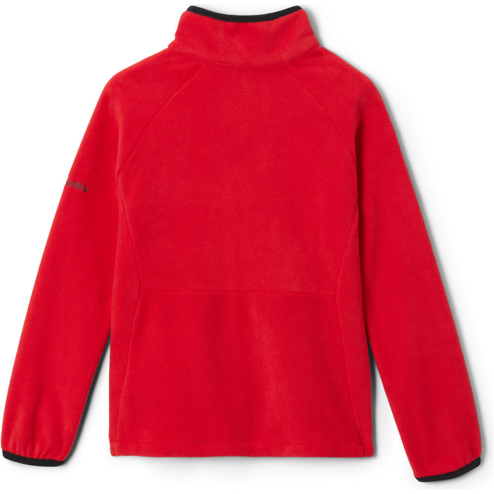 Columbia forro polar niño Columbia Fast Trek III Fleece Full Zip vista trasera Columbia forro polar niño Columbia Fast Trek III Fleece Full Zip vista trasera