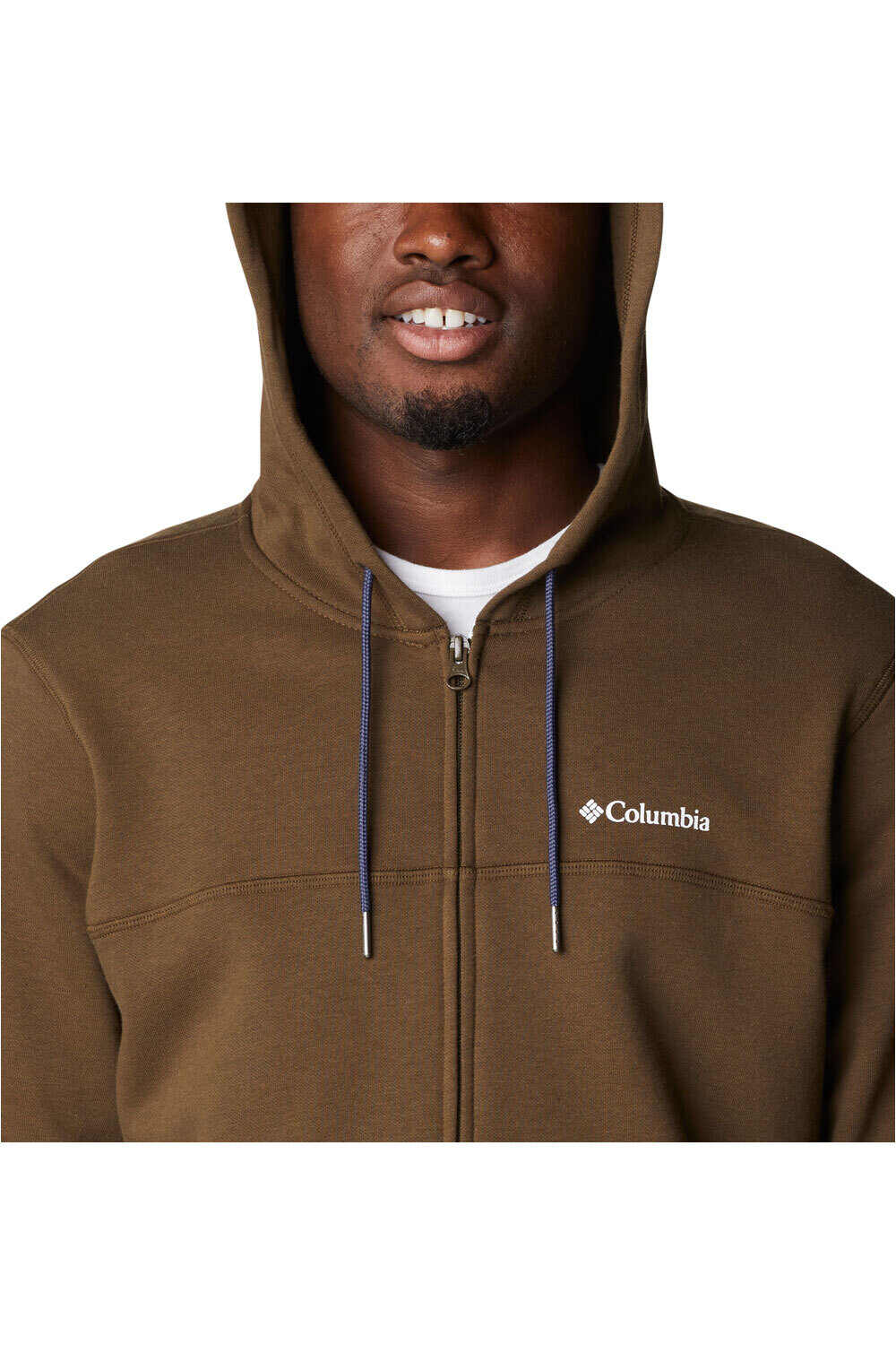 Columbia Sudaderas Montaña Hombre Columbia M Columbia Logo Fleece FZ vista trasera Columbia Sudaderas Montaña Hombre Columbia M Columbia Logo Fleece FZ vista trasera