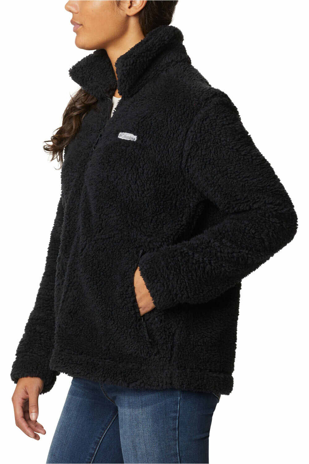 Columbia forro polar mujer Columbia Winter Pass Sherpa FZ vista frontal Columbia forro polar mujer Columbia Winter Pass Sherpa FZ vista frontal