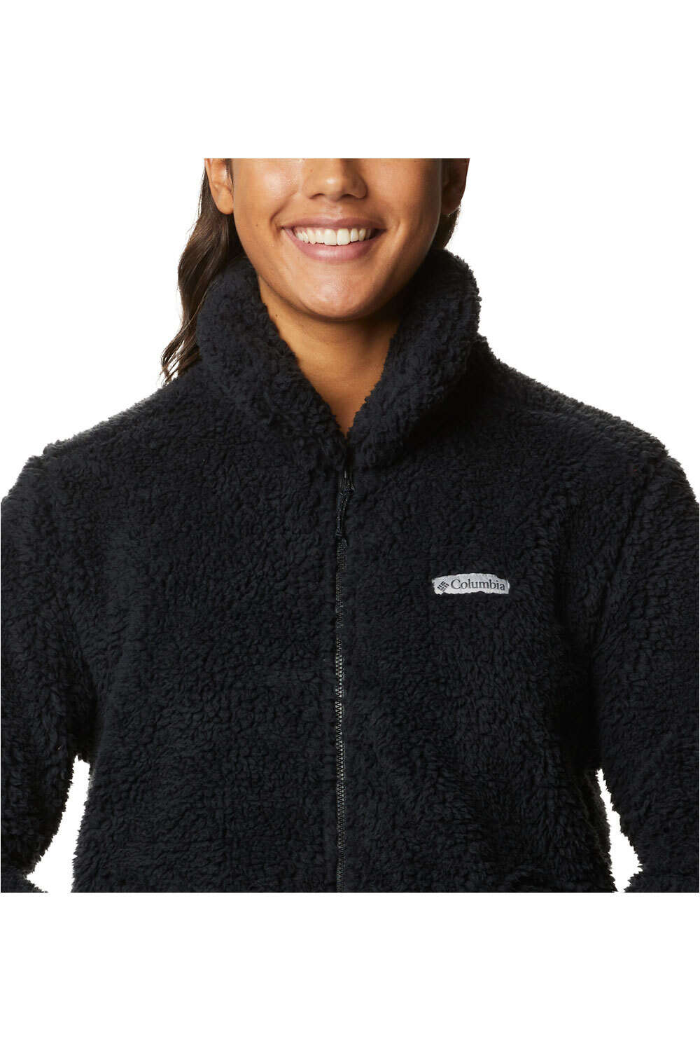 Columbia forro polar mujer Columbia Winter Pass Sherpa FZ vista trasera Columbia forro polar mujer Columbia Winter Pass Sherpa FZ vista trasera