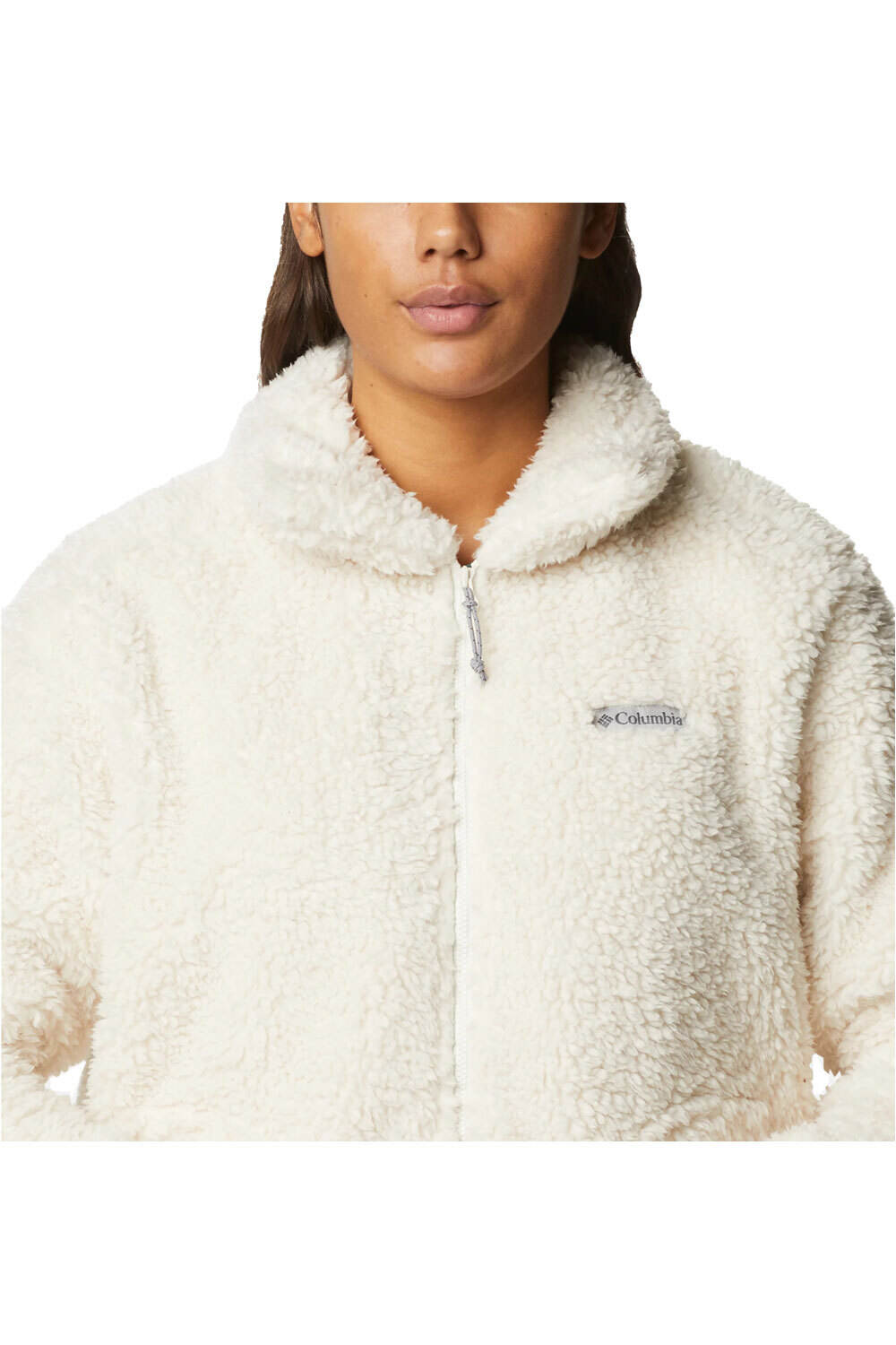 Columbia forro polar mujer Columbia Winter Pass Sherpa FZ vista trasera Columbia forro polar mujer Columbia Winter Pass Sherpa FZ vista trasera