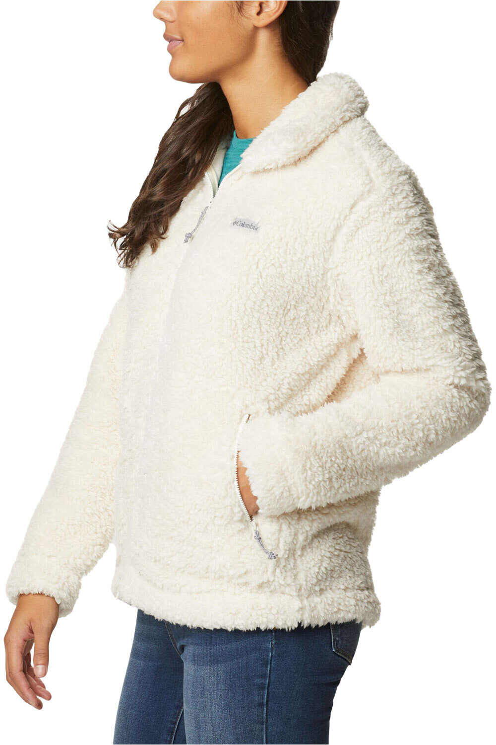Columbia forro polar mujer Columbia Winter Pass Sherpa FZ vista detalle Columbia forro polar mujer Columbia Winter Pass Sherpa FZ vista detalle