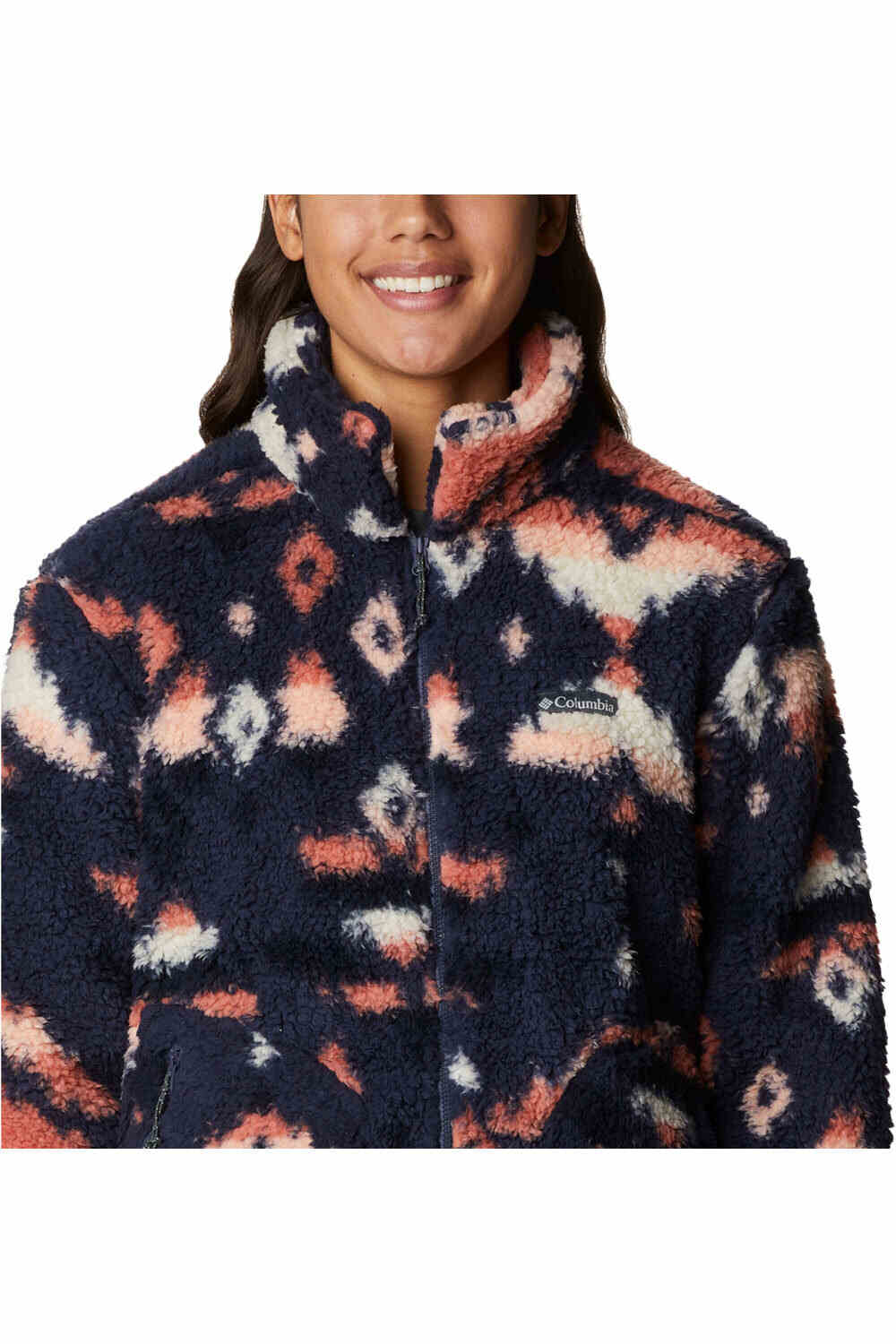 Columbia forro polar mujer Columbia Winter Pass Sherpa FZ vista detalle Columbia forro polar mujer Columbia Winter Pass Sherpa FZ vista detalle