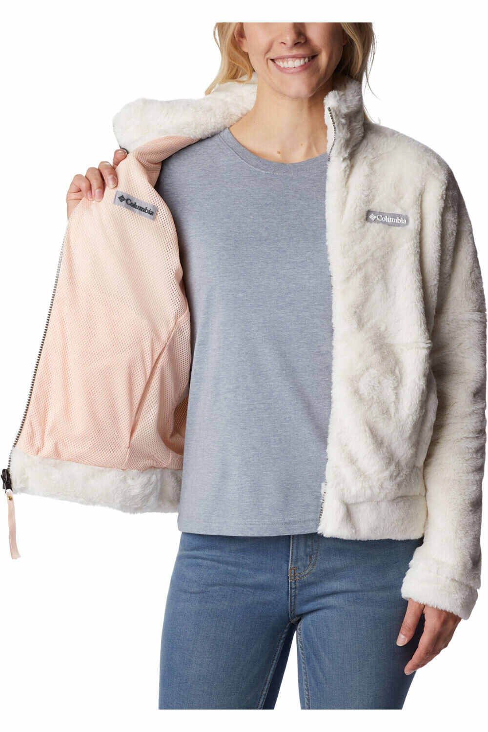 Columbia forro polar mujer Columbia Bundle Up Full Zip Fleece vista detalle Columbia forro polar mujer Columbia Bundle Up Full Zip Fleece vista detalle